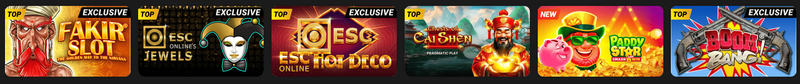 Jogos de Estoril casino populares