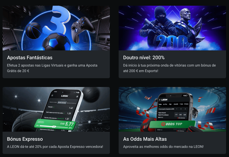 Bónus para eventos desportivos em Leon